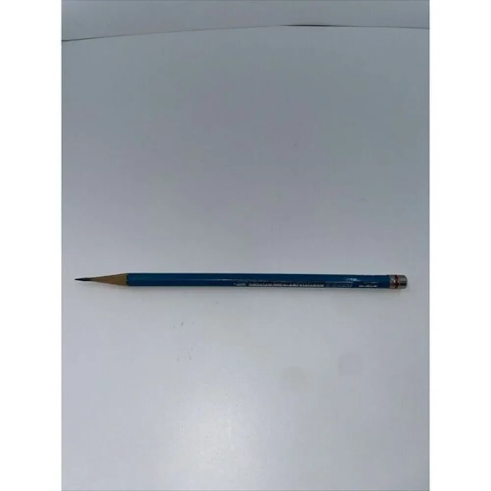 Vintage pencil Eagle Chemi-Sealed Turquoise‎ Drawing 6H - sharpened 7